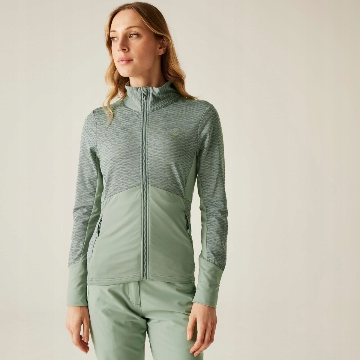 Dámská funkční mikina Dare2b Elation IV světle zelená 42