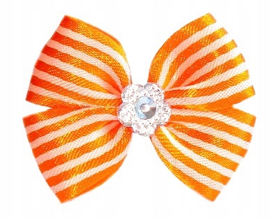 

Kokardki Z Diamencikiem Na Gumkach Paseczki XP45