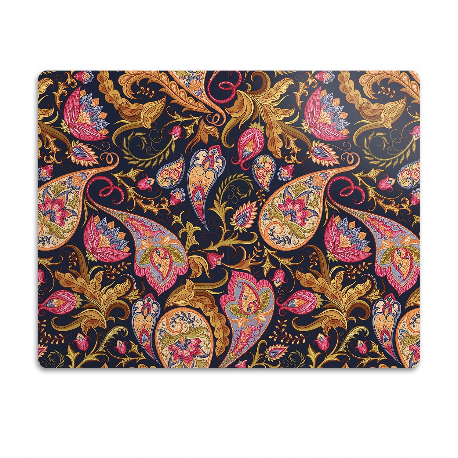 Podložka pod záchod pro kočky Barevná Paisley 90x60 cm