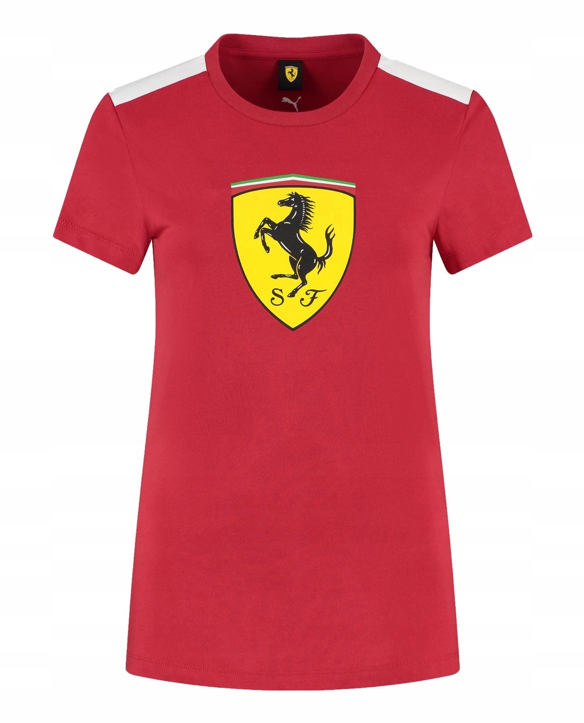 Tričko Scuderia Ferrari F1 Large Shield Dark Cherry r.XXS