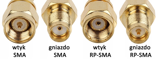 Adapter RF SMA/wt-RSMA/wt HQ 50Ohm Kod producenta 62854
