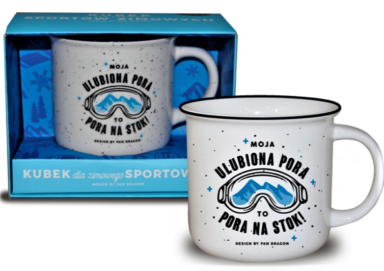 

Kubek Hobby Pora Na Stok Narciarza Snowbordzisty