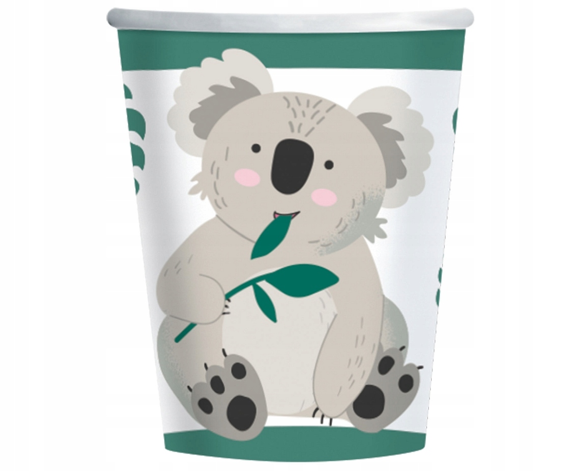 

Kubeczki papierowe Koala 250 ml, 8 szt kubki