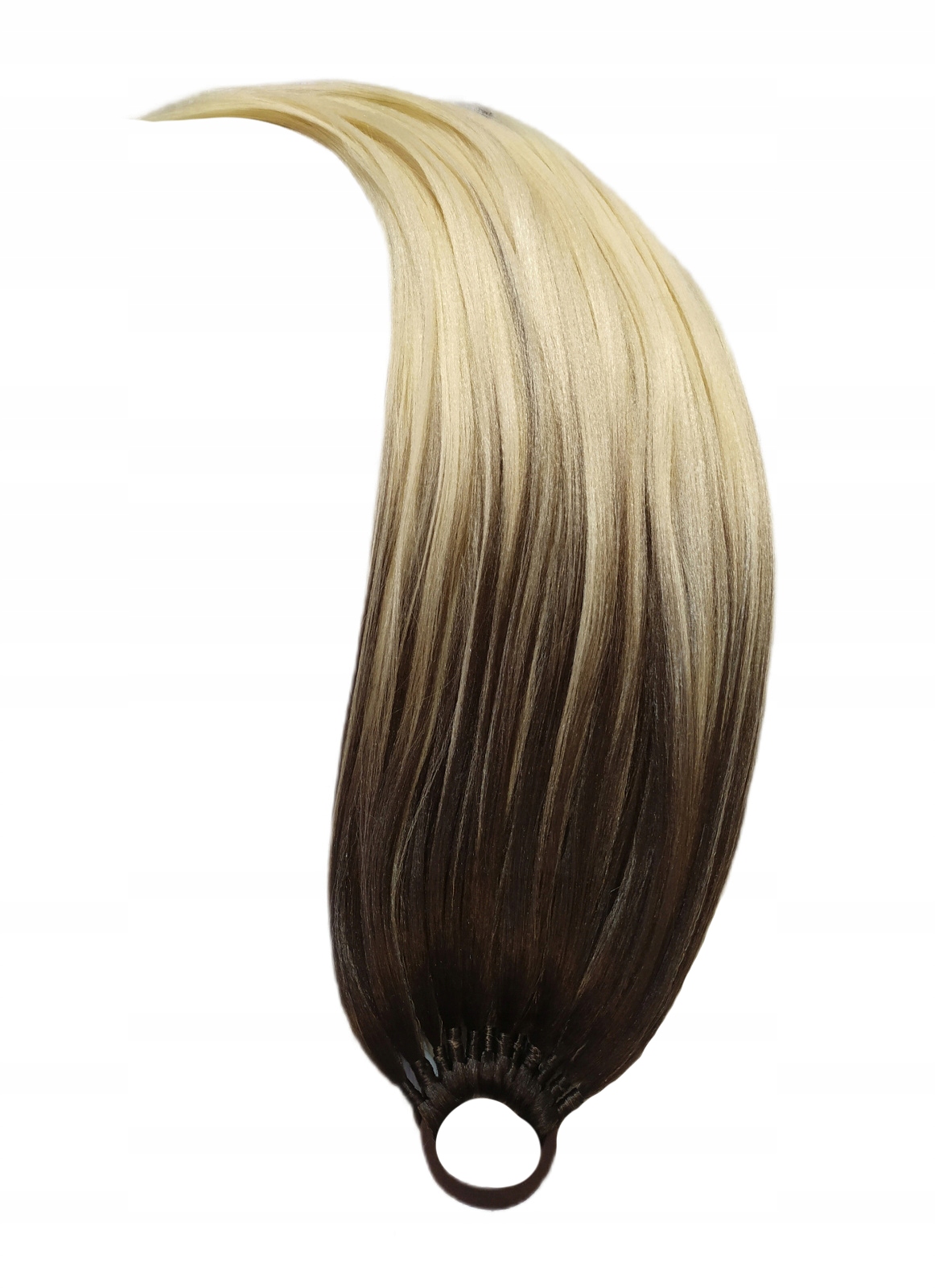 Poník na gumičce, Kuc-Gumka, Příčesek, hnědý blond, Přírodní Dívka, 80 cm