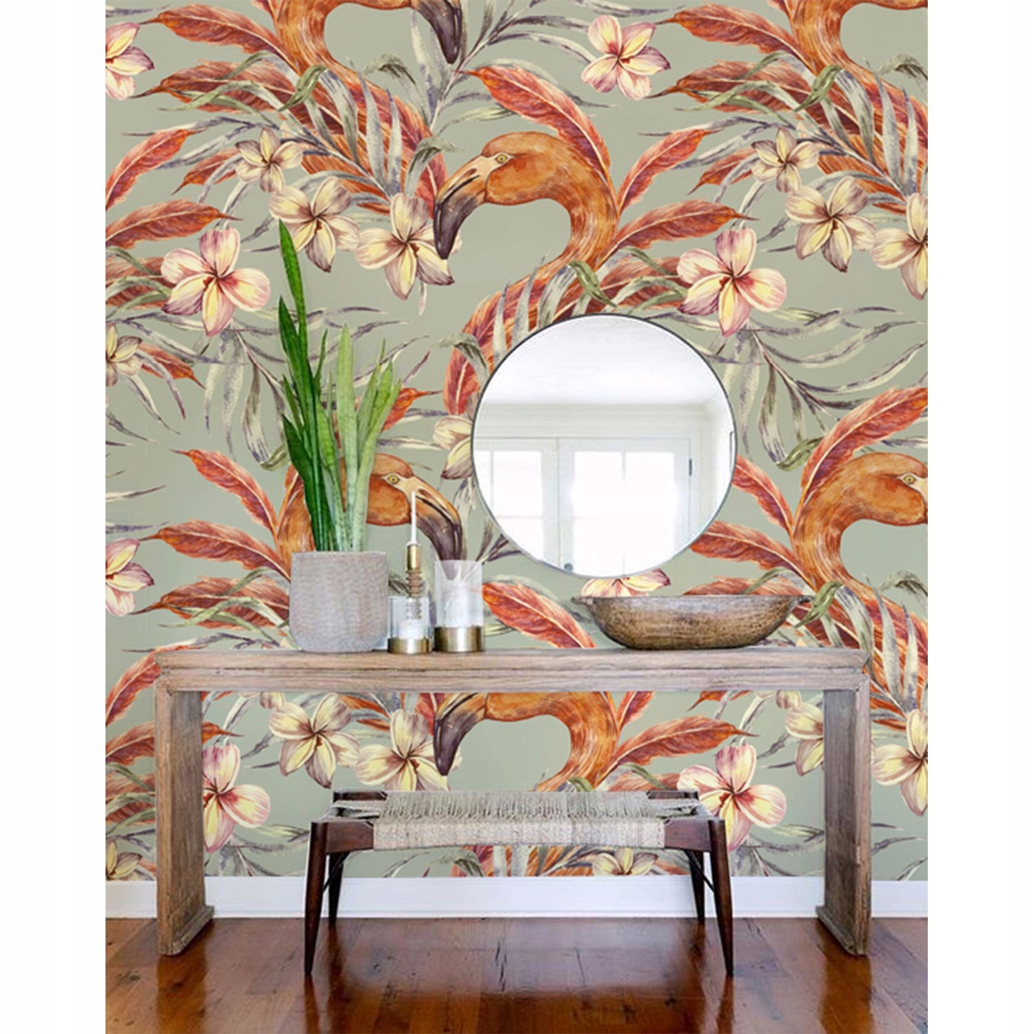 

Tapeta flizelinowa Ptaki tropikalne 208x146 + klej