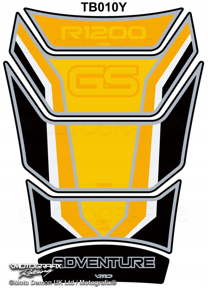 TANKPAD MOTOGRAFIX BMW R1200GS Adventure 2006-2013