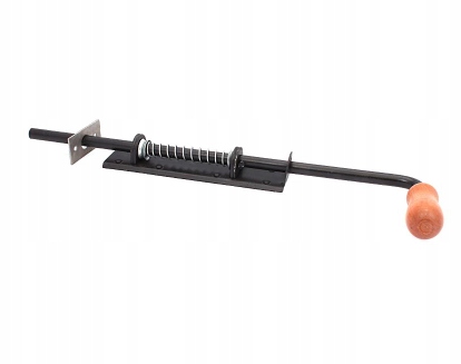 

Zasuwa Ryglowa Do Drzwi Bramy Garażu Długa 47 cm