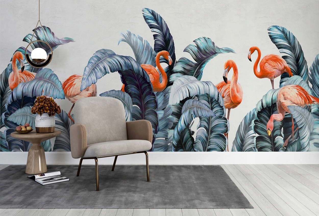 Fototapeta Pelikány v listoch 400x280 vliesová230