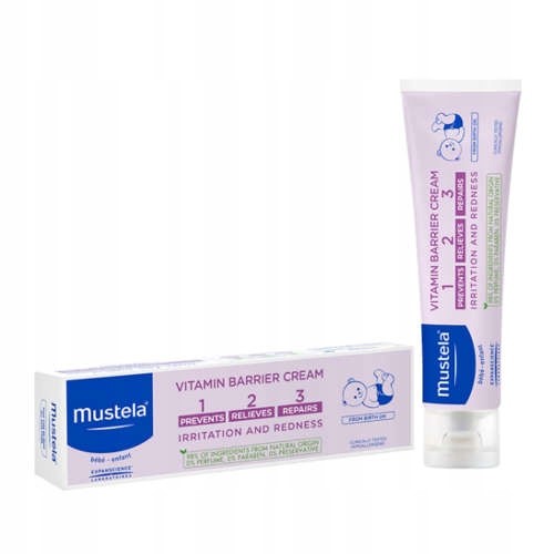 MUSTELA Bebe krem do przewijania 1 > 2 > 3 100 ml