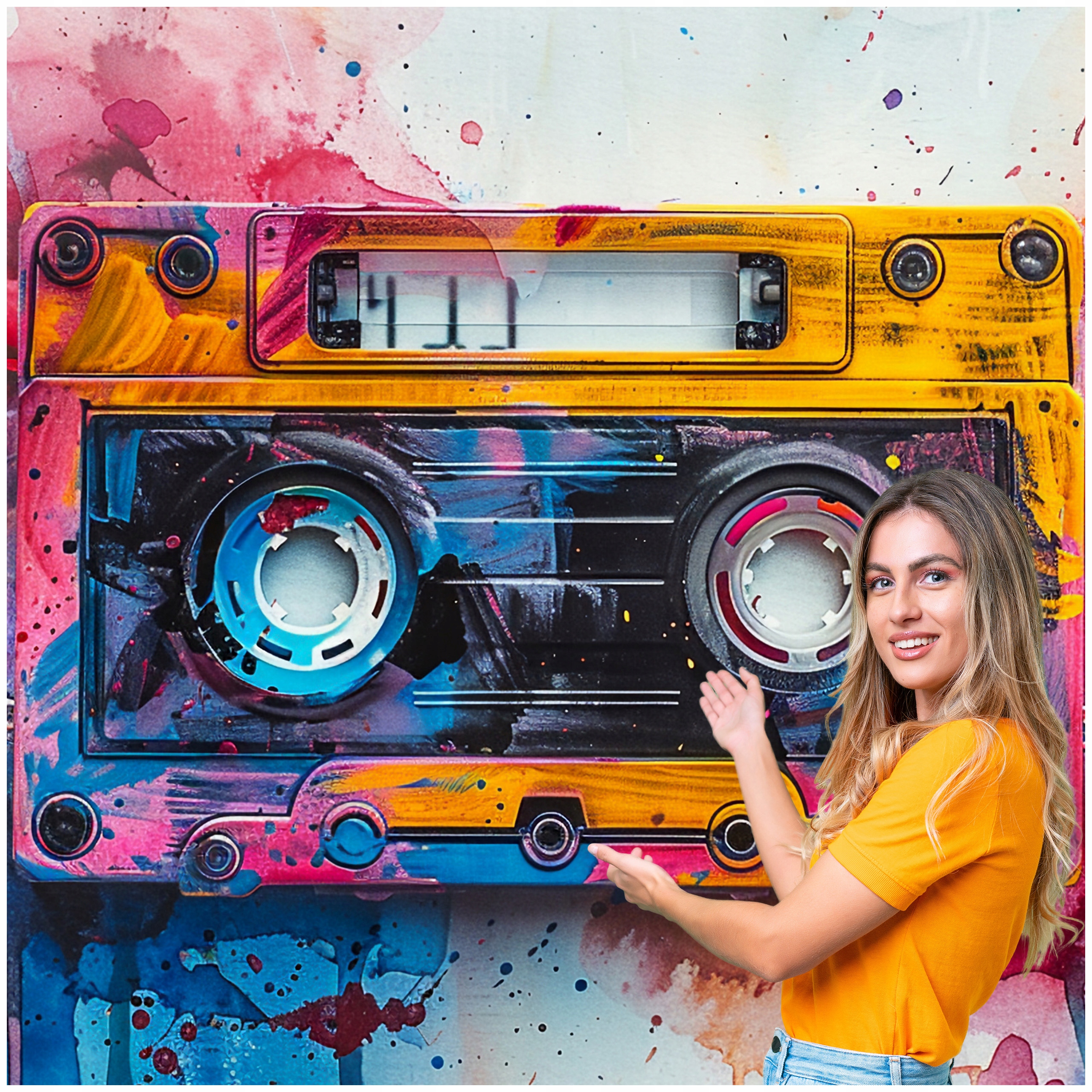 3D Fototapeta Pro Mládež Graffiti 294x260 DMGR05W