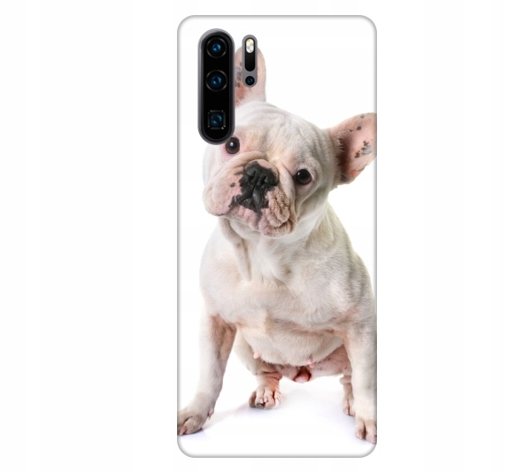 

Etui pokrowiec do Huawei P30 Pro Pies buldog franc