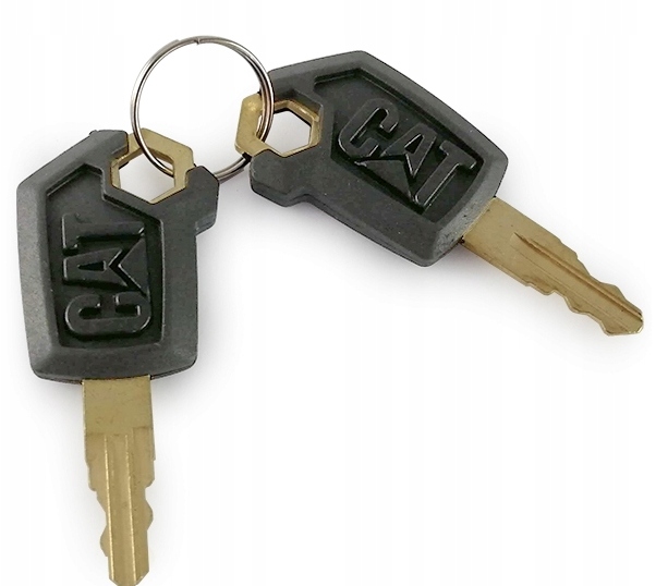 KLUCZYK STACYJKI DRZWI KOPARKI CAT 428C ORG 2SZT.
