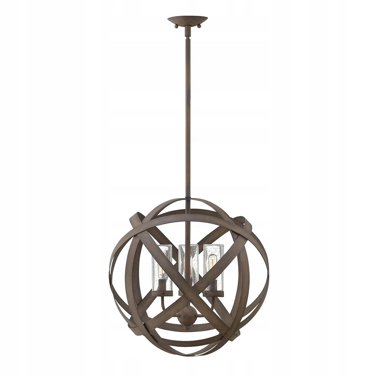 Venkovní závěsná vintage dekorativní terasová lampa IP44 3 bodů Hinkley