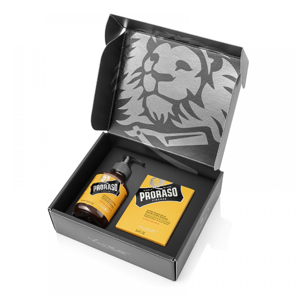 

Zestaw do brody Proraso balsam szampon wood spice