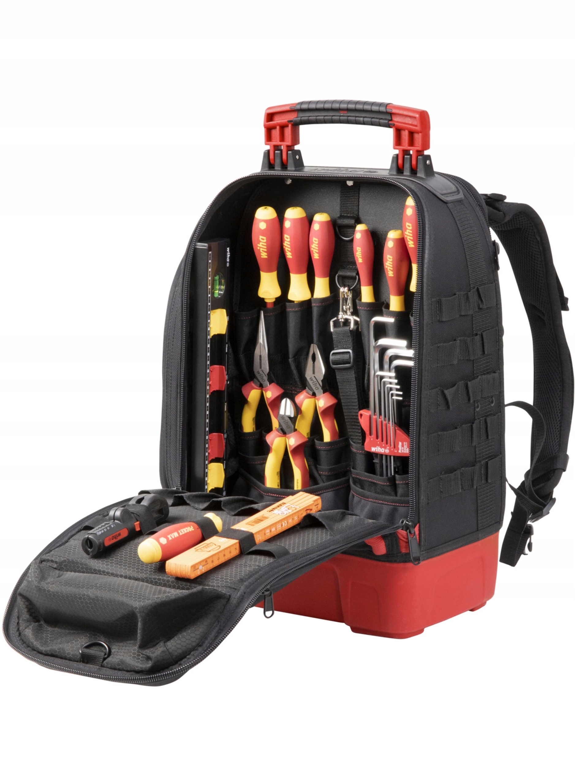 Wiha 45528 Batoh Na Náradie, Sada Pre Elektrikára