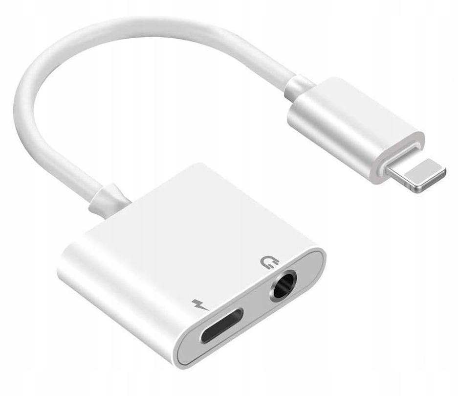 

Adapter Rozdzielacz Lightning Jack Do Iphone Ipad