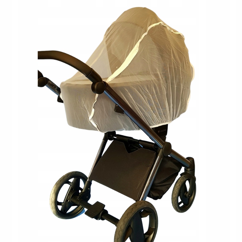 Moskitiera DUŻA do wózka BABY DESIGN, biała