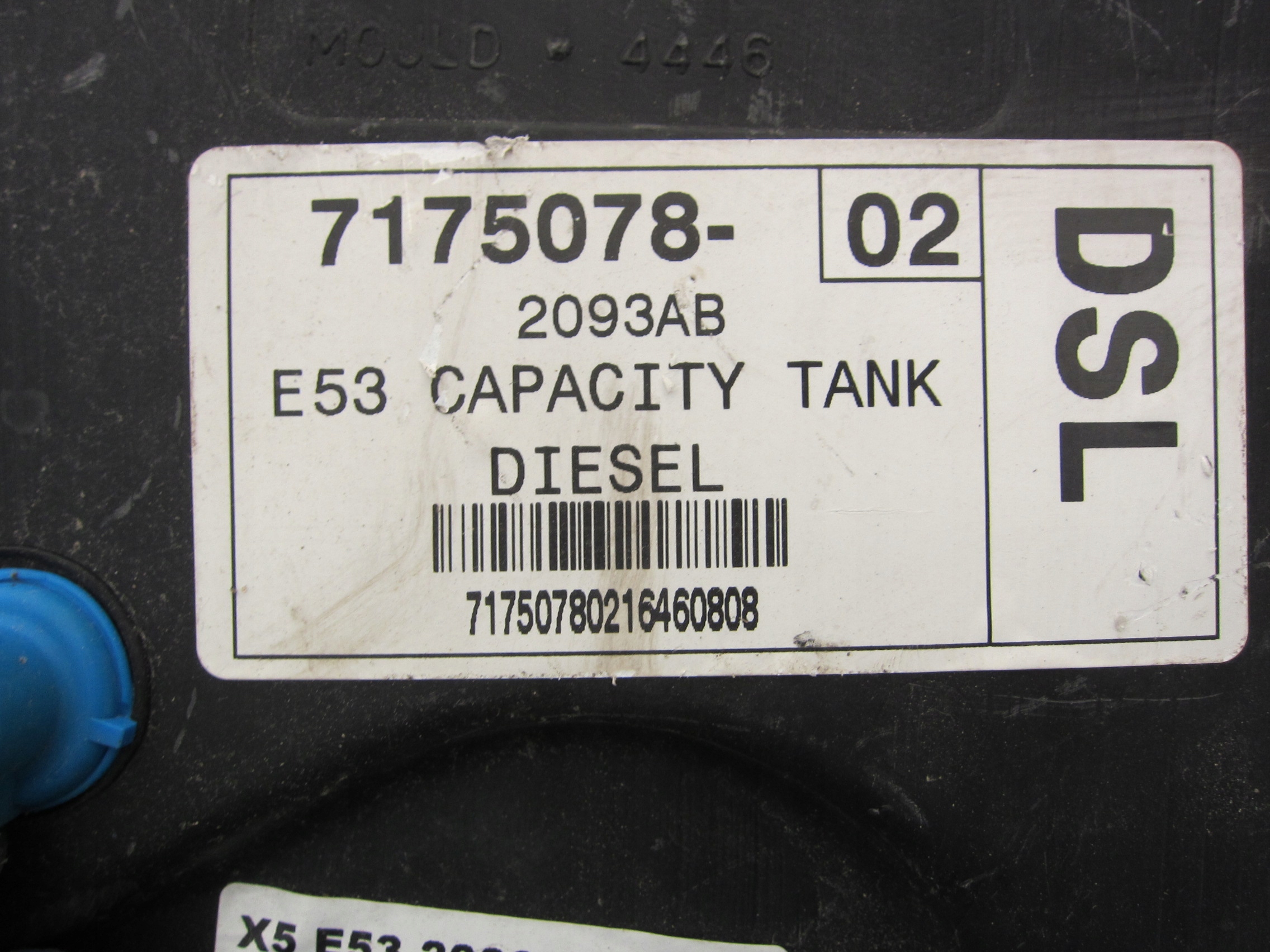 BMW E53 X5 ZBIORNIK WYROWNAWCZY FILTR Z WEGLEM Car type Passenger cars