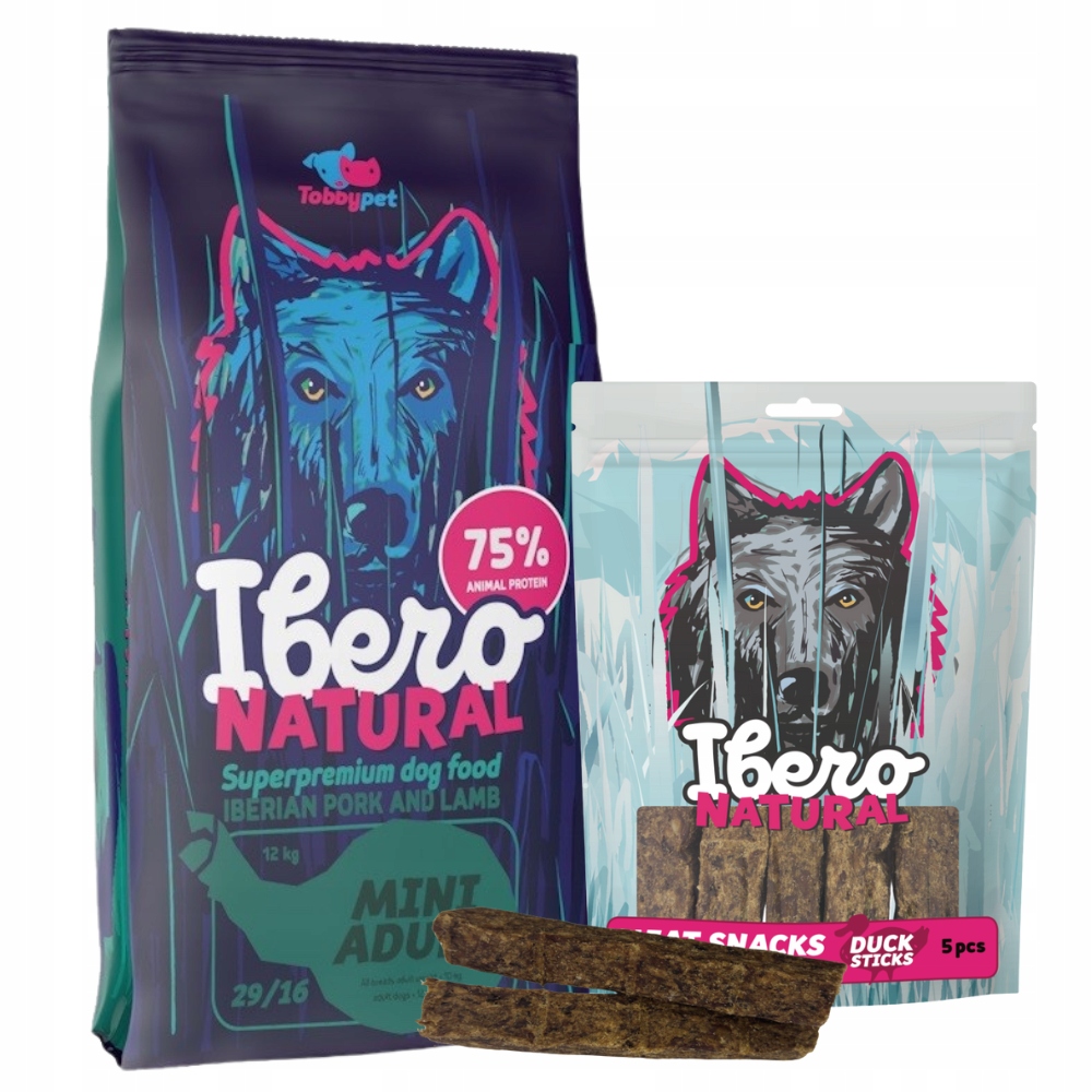 Levně Balíček pro psy malých plemen: Ibero Mini Adult Pamlsek s kolagenem