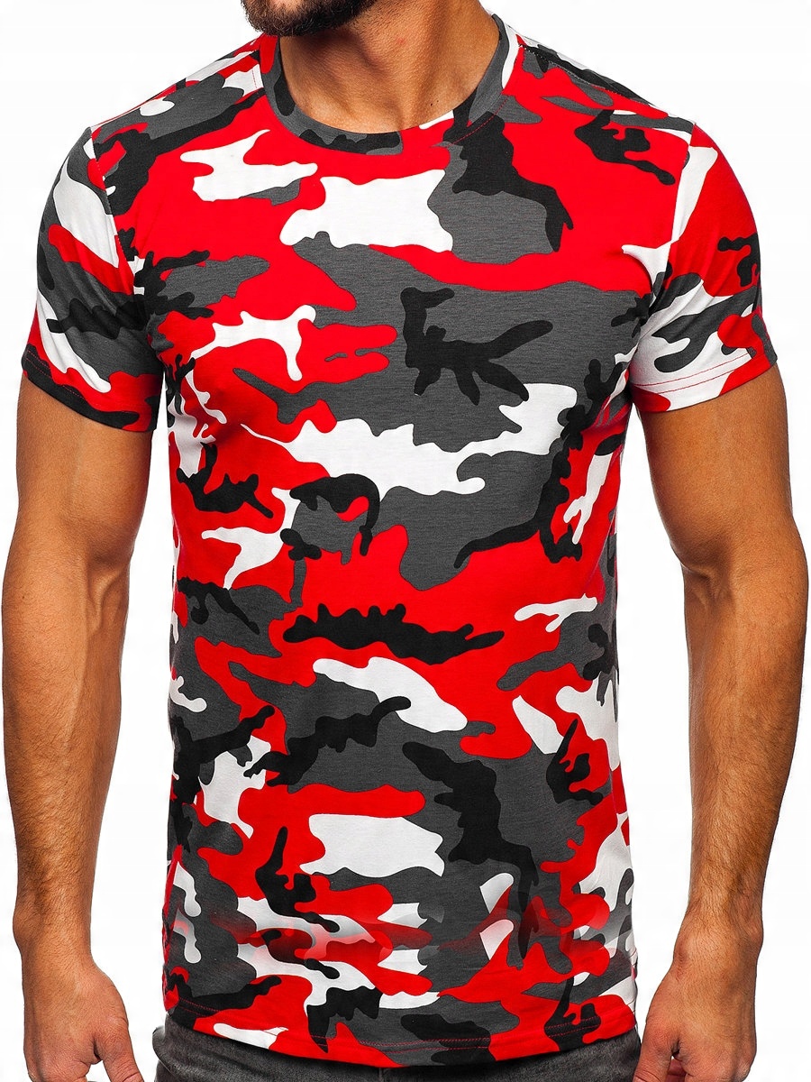 

T-shirt Koszulka Moro Czerwona 8T233 Denley_xl
