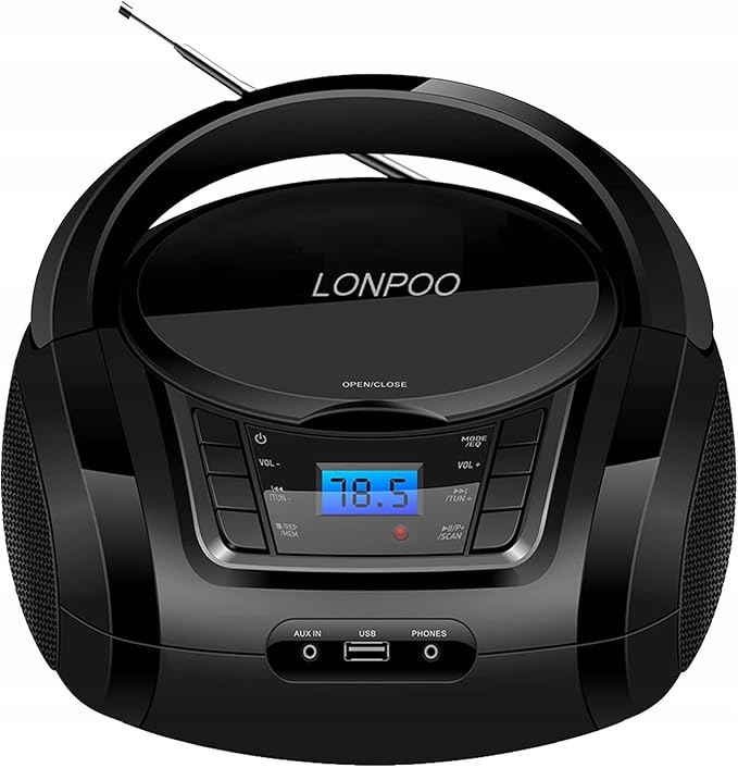 Przenośny odtwarzacz CD dla dzieci z Bluetooth