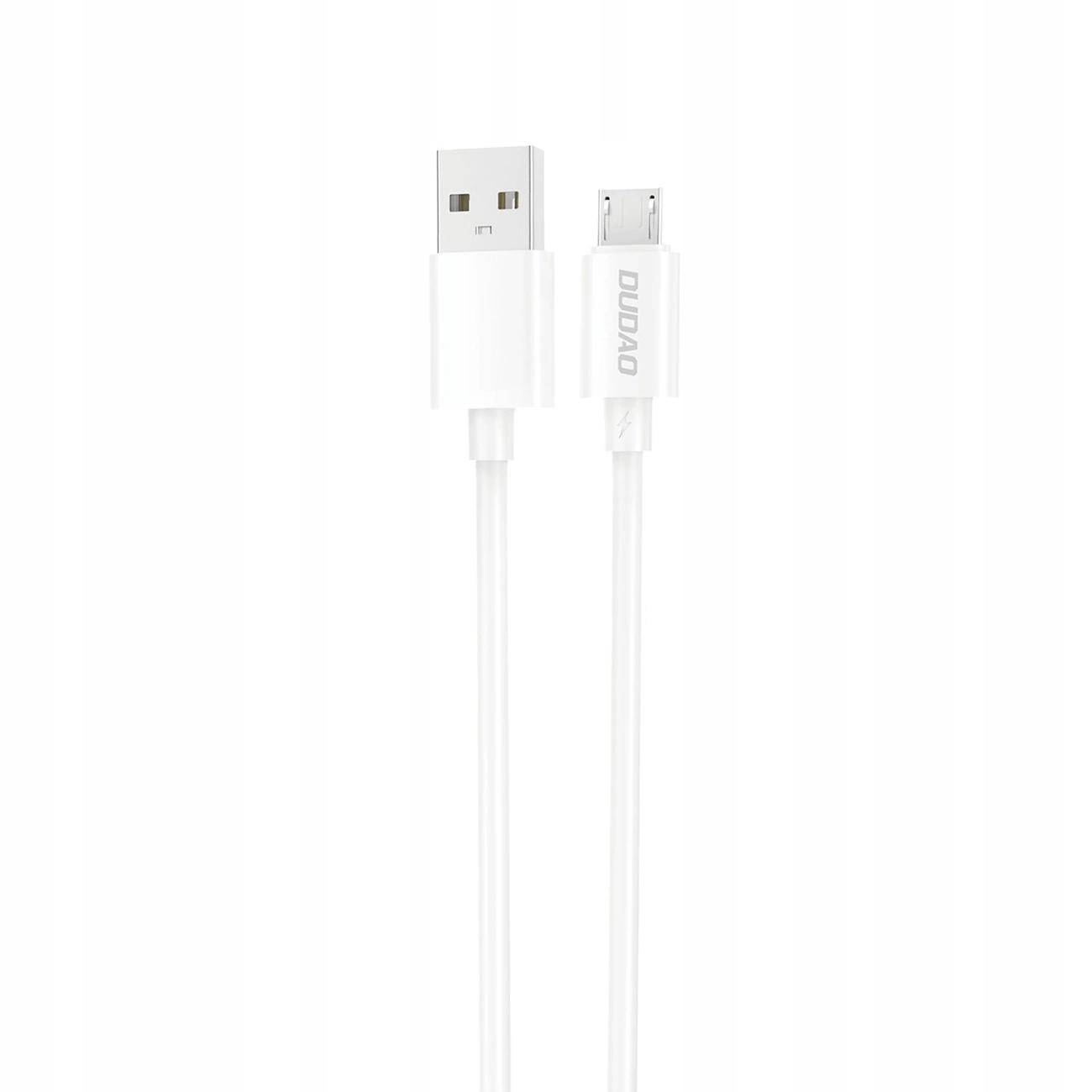 Kabel Dudao L4Sm Usb-A Micro Usb 5A 1M Biały