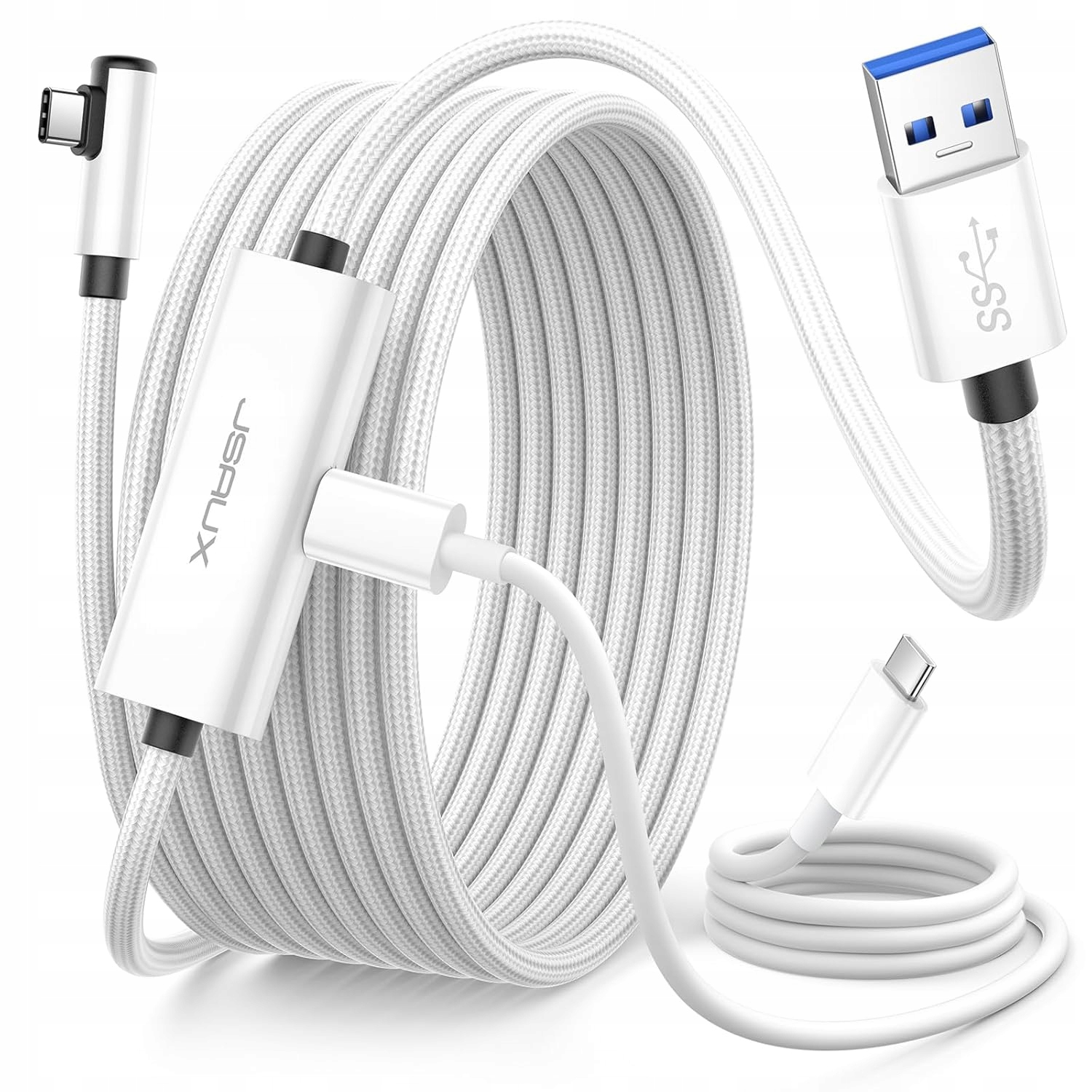 Kabel 5M Kompatybilny z Oculus Quest 2 Szybki kabel do ładowania Usb 3.0