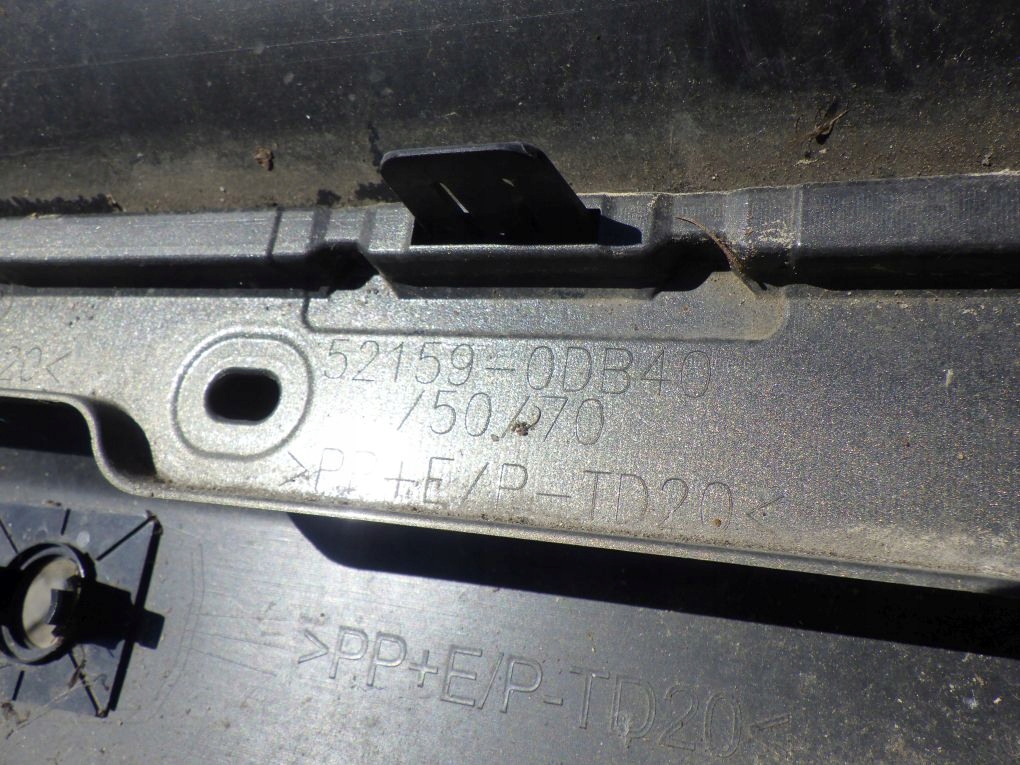 TOYOTA YARIS CROSS 20- bumper rear