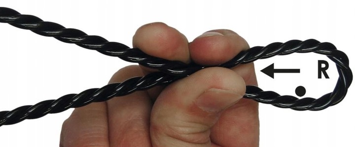 STALKA LINKA DO WCIĄGANIA KABLI WŁÓKNO SZKLANE 20m Marka 2X3