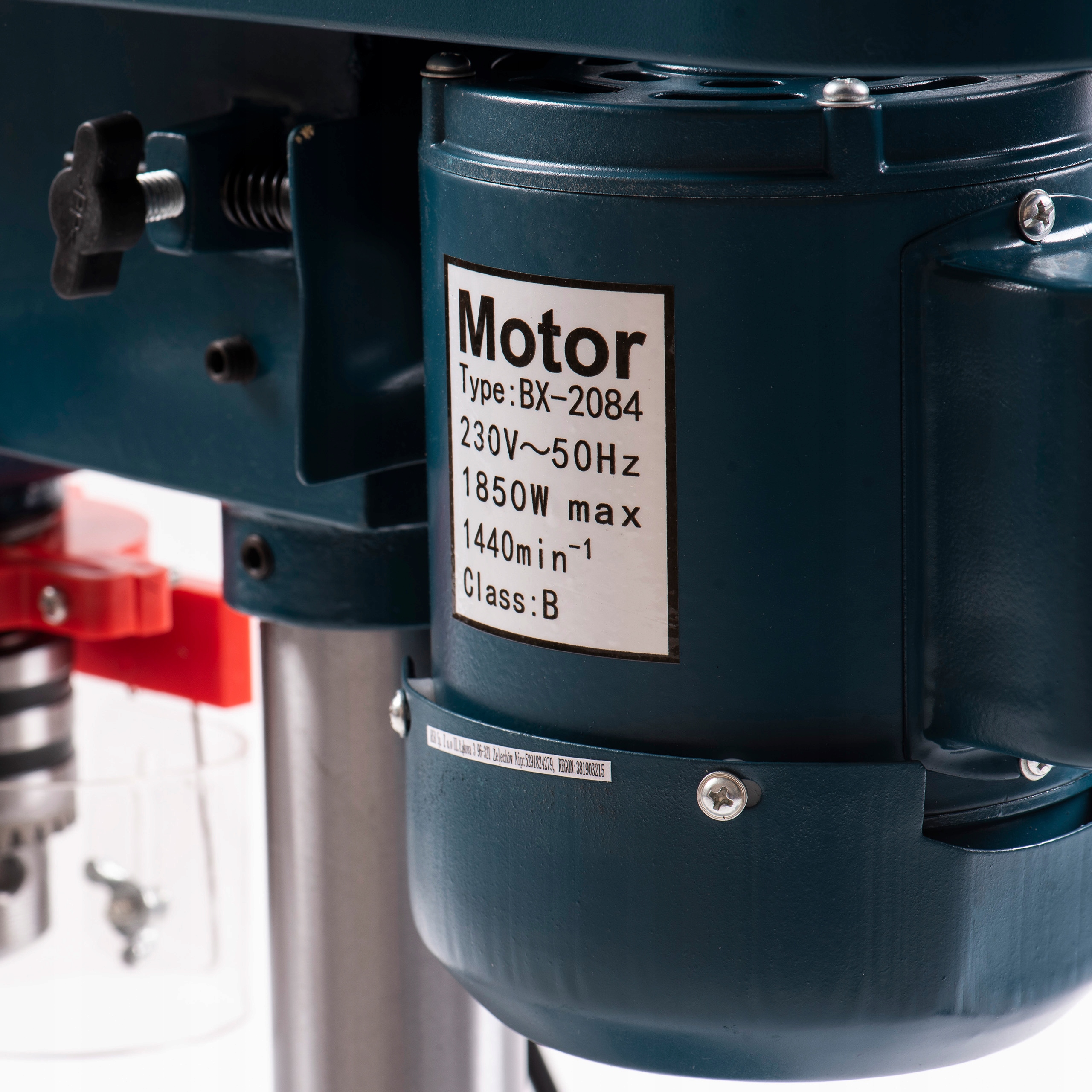 MOCNA I SOLIDNA WIERTARKA STOŁOWA KOLUMNOWA 2350W 16MM + IMADŁO Typ wiertarka