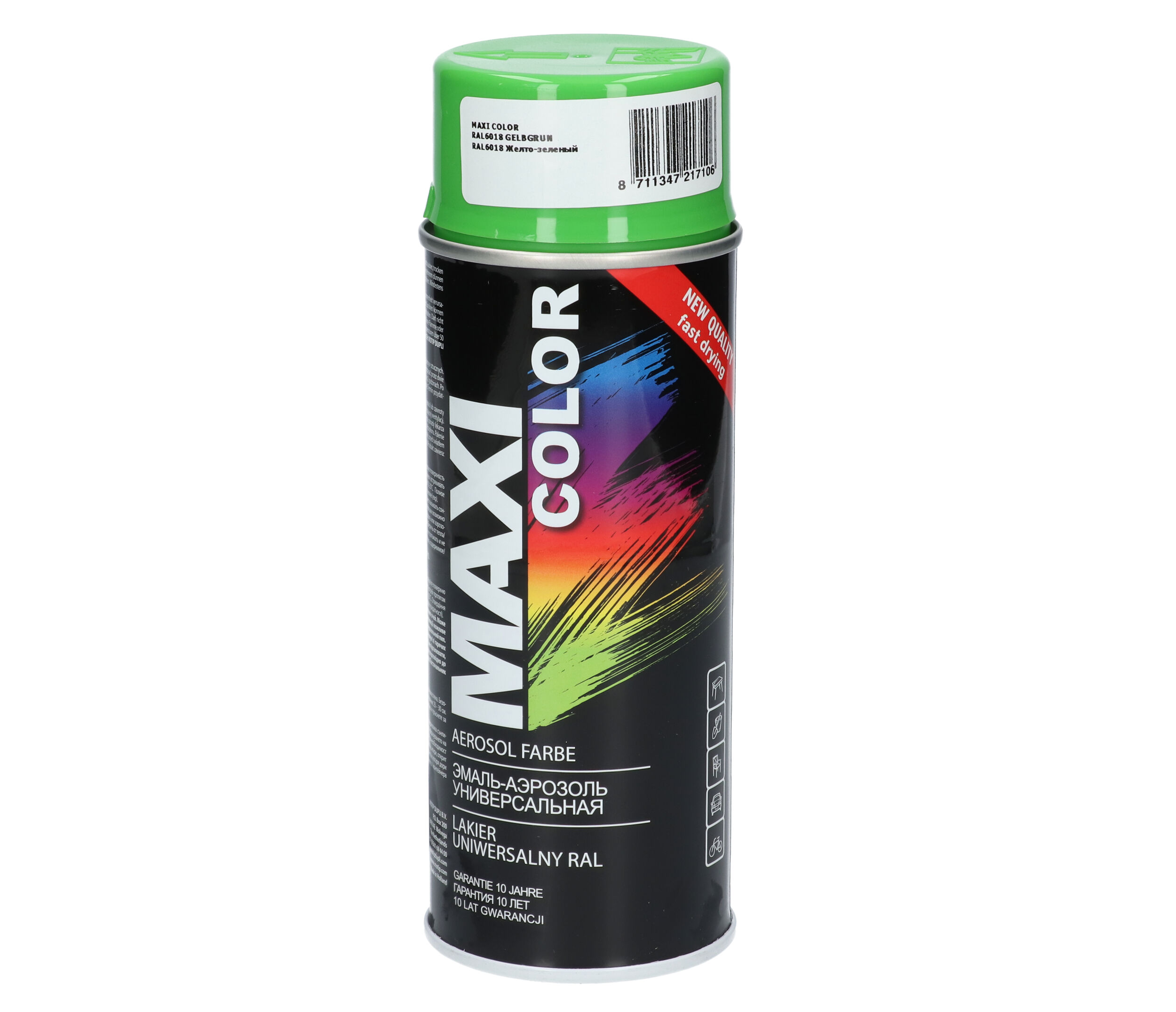 

Maxi Color Ral 6018 Farba Lakier Zielony Żółty