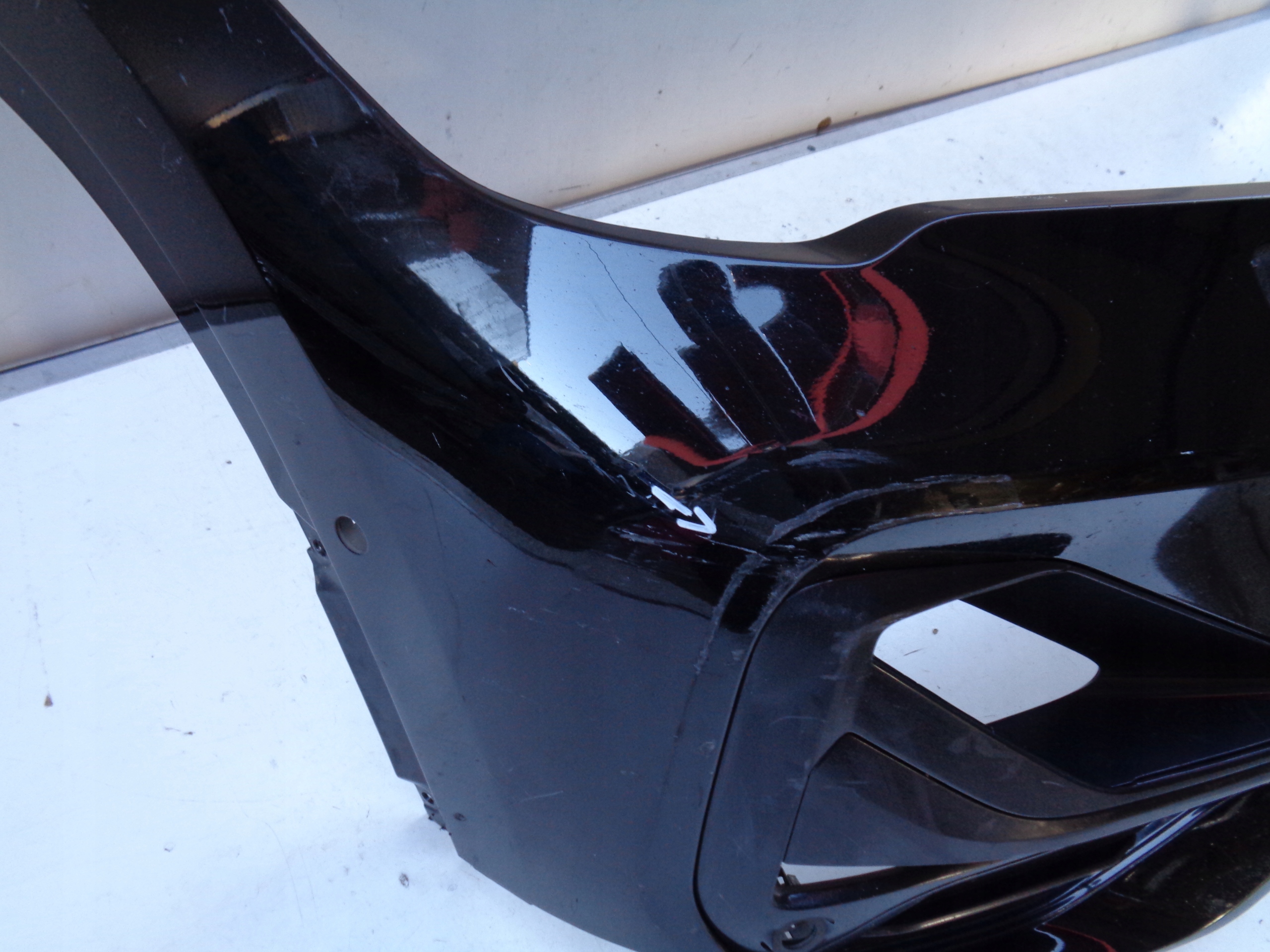 front bumper BMW X1 F48 19- LIFT NR 43837
