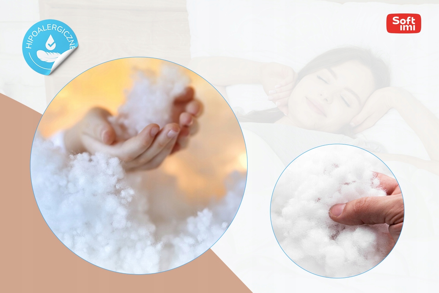 WYPEŁNIENIE KULKA SILIKONOWA WYPEŁNIACZ PODUSZEK KOŁDRY 1 KG Rodzaj kulka silikonowa