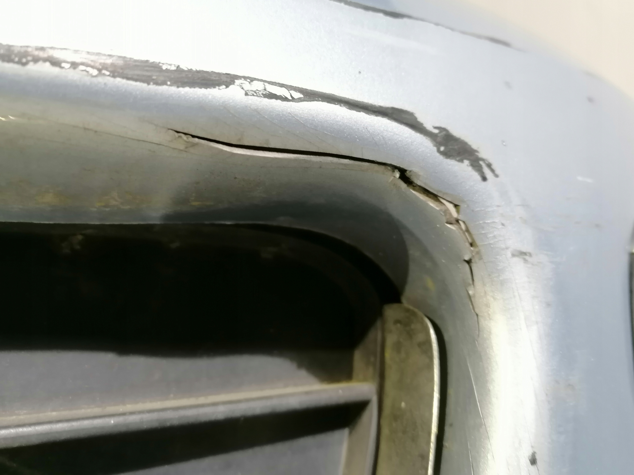 Peugeot 407 Stoßstange vorne vorne EYLC