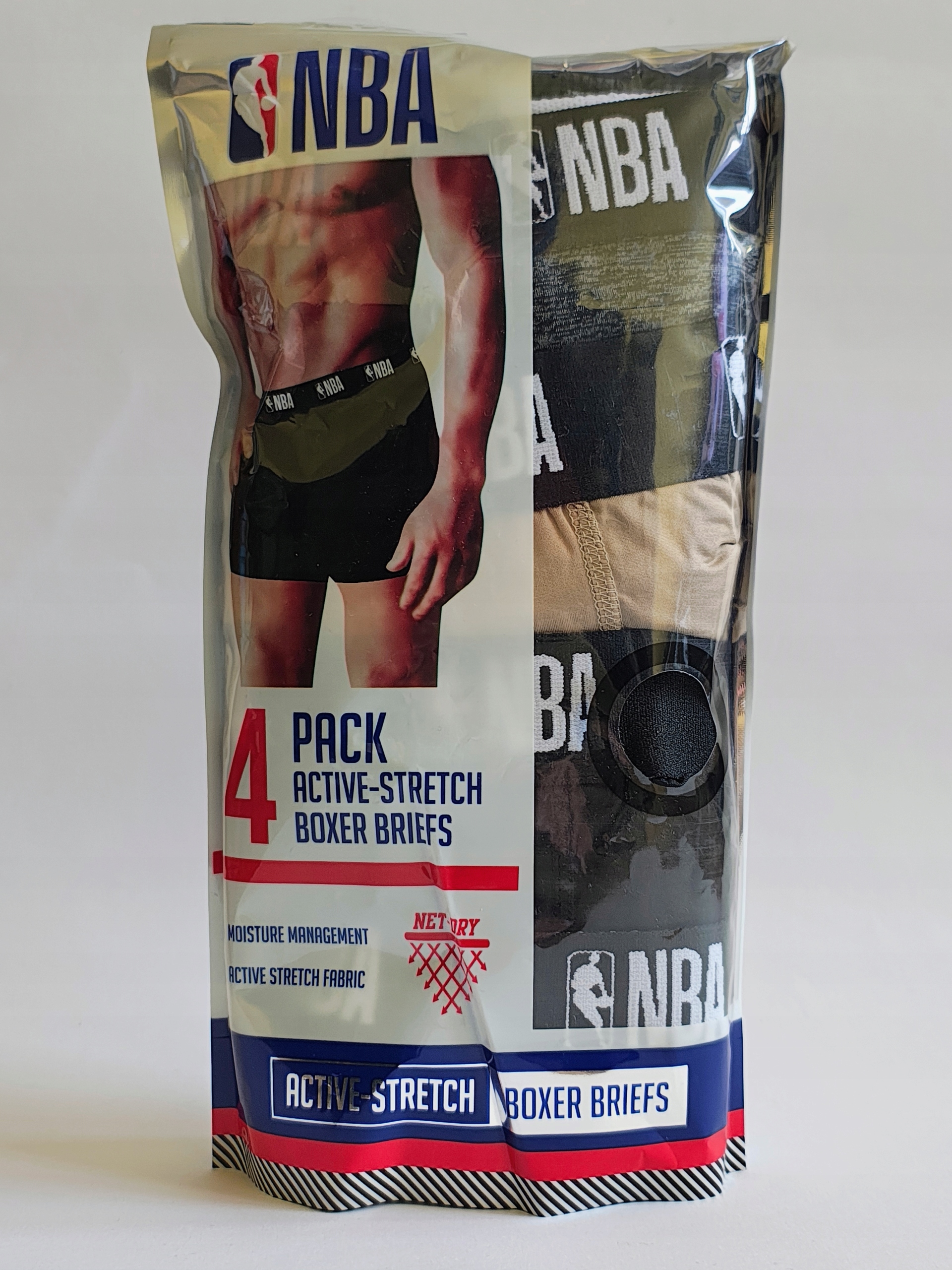 Nba Spodní Prádlo Boxerky vícebarevné 4-pack velikost XL