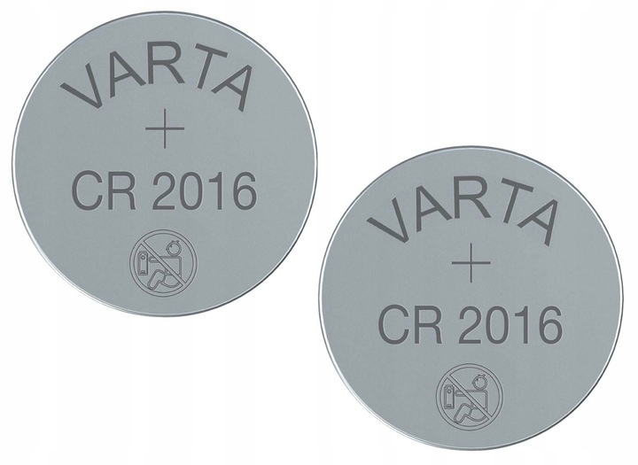 

Bateria CR2016 3V/87mAh Litowa Varta