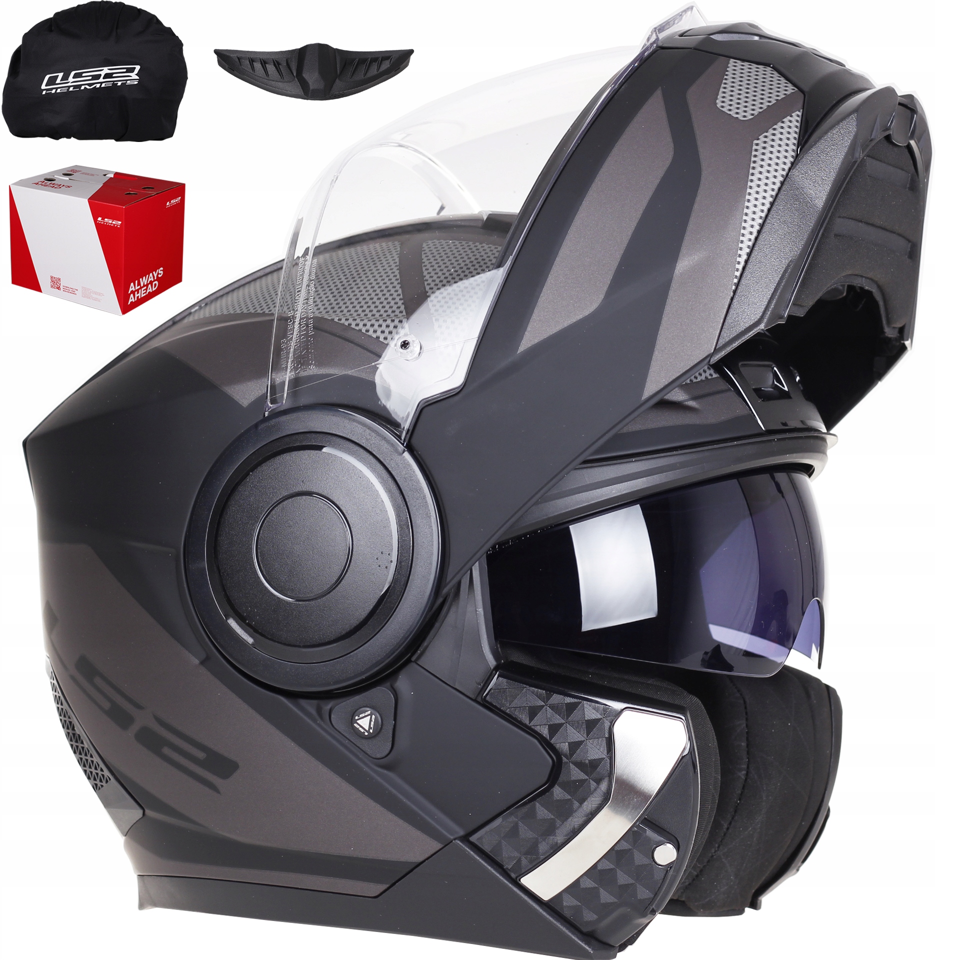 

Kask Motocyklowy Szczękowy LS2 FF902 Scope axis