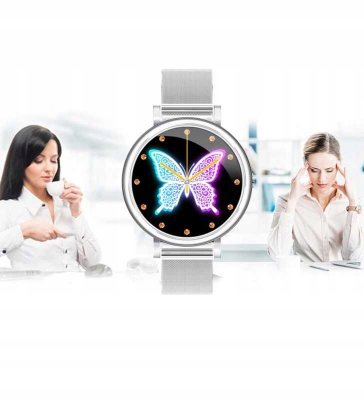 Zegarek Damski RUBICON SMARTWATCH RNBE64-2 SILVER Wodoszczelność tak