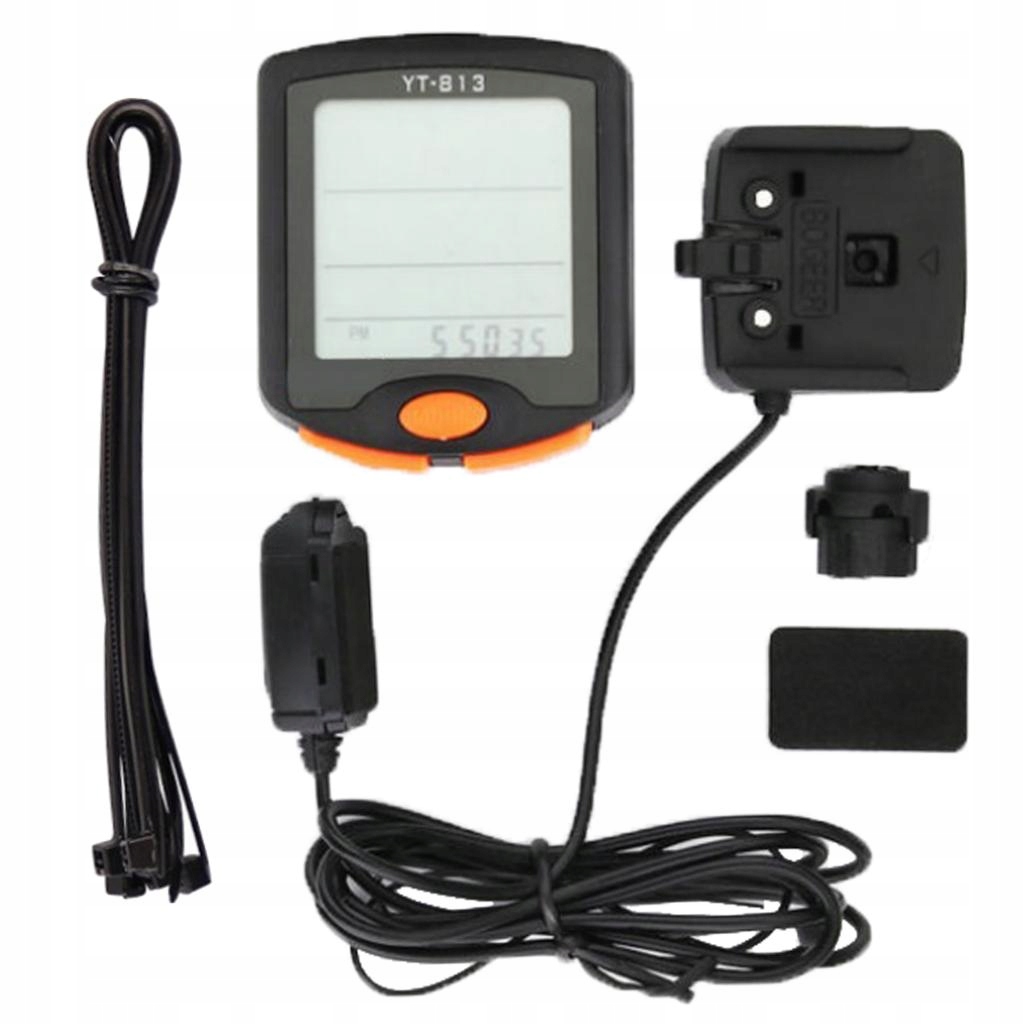 Komputer rowerowy Bezprzewodowe mocowanie Rodzaj przewodowy