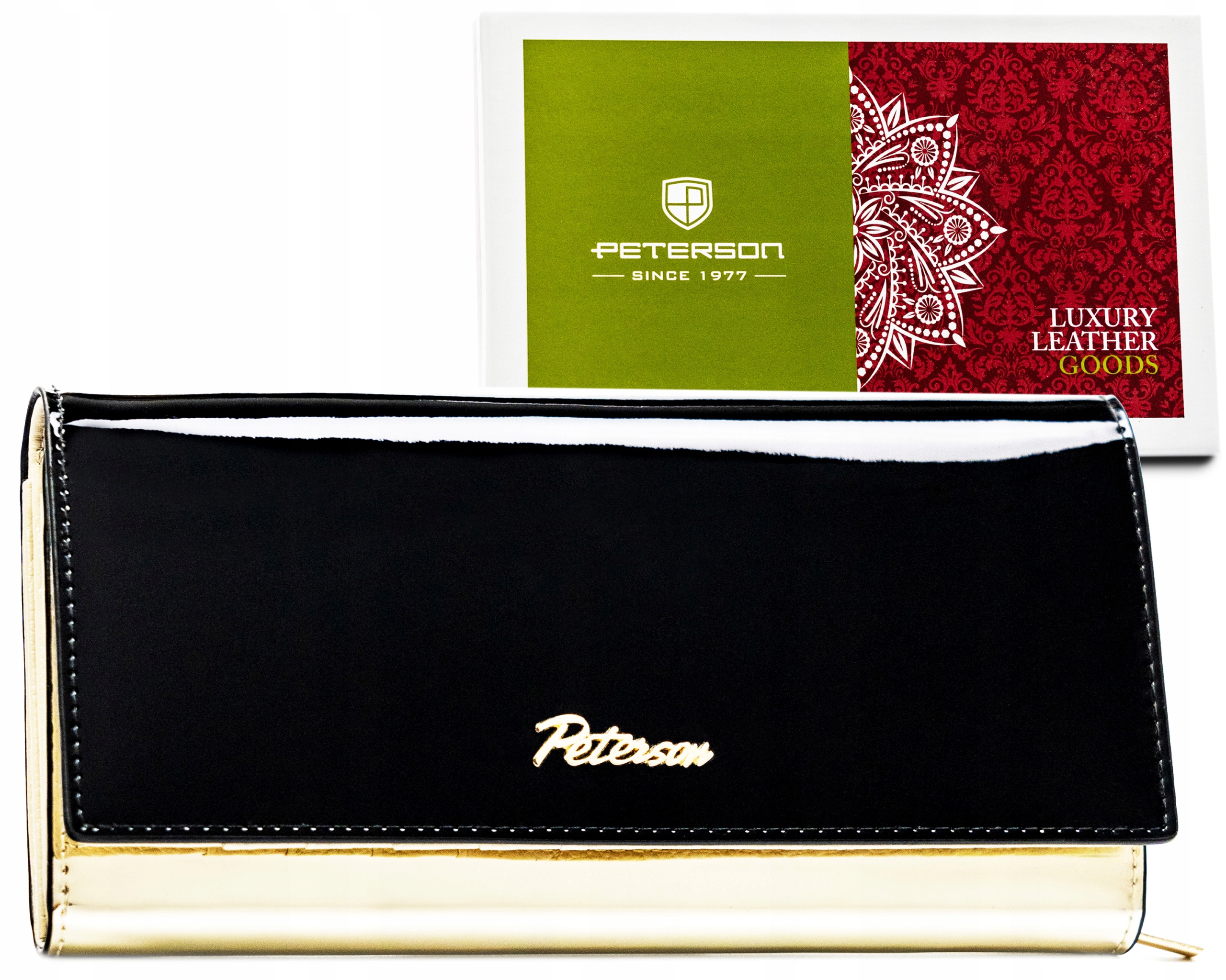 Dámská peněženka Peterson horizontální, proti krádeži, Rfid, elegantní