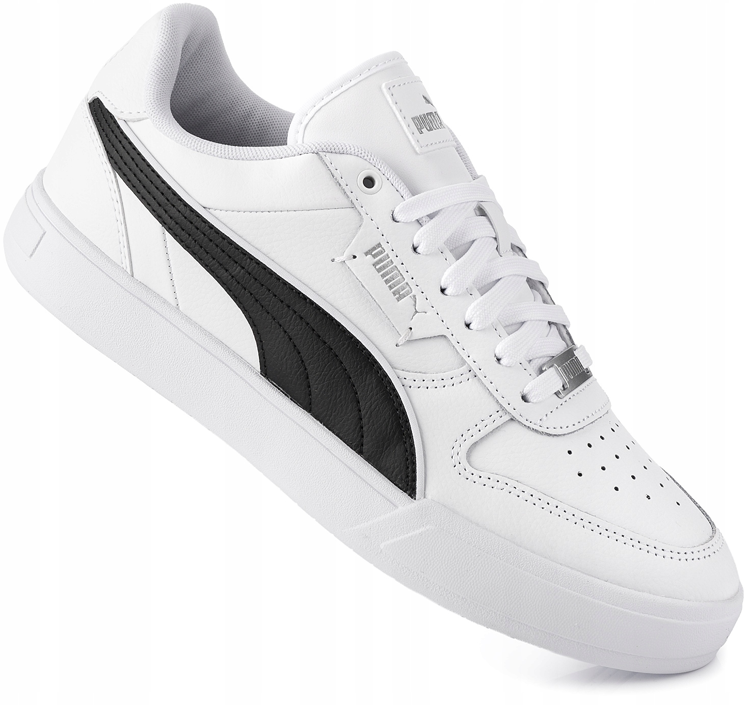 Puma Caven Dime Męskie Buty Sportowe Sneakersy Skórzane Białe r. 40,5