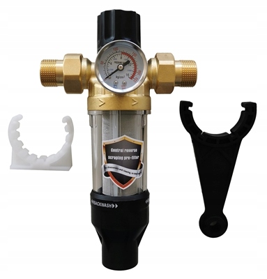 

Filtr samoczyszczący 3/4'' z płukaniem wstępnym