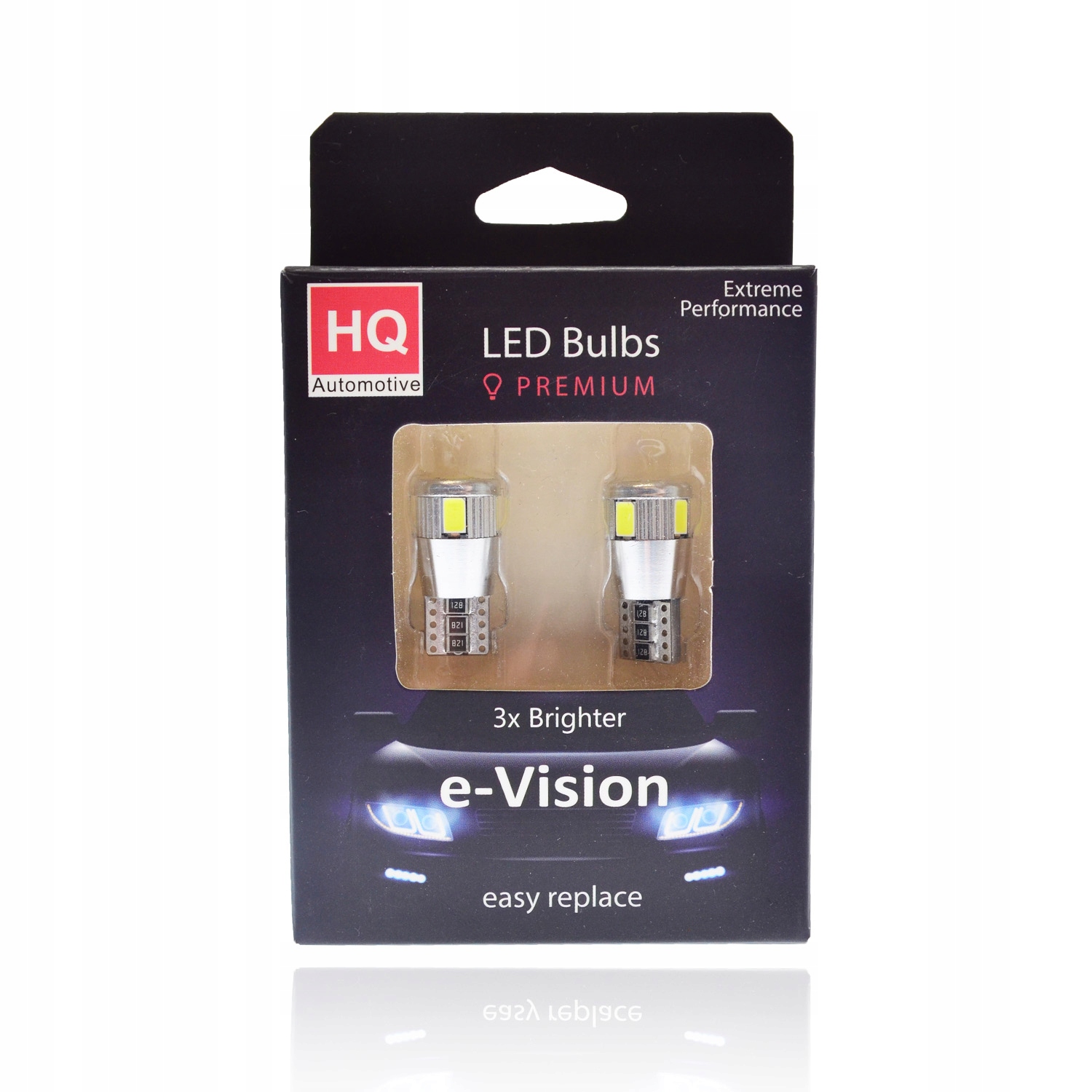

Żarówka Led W5W T10 Canbus Biała 6000K 192LM