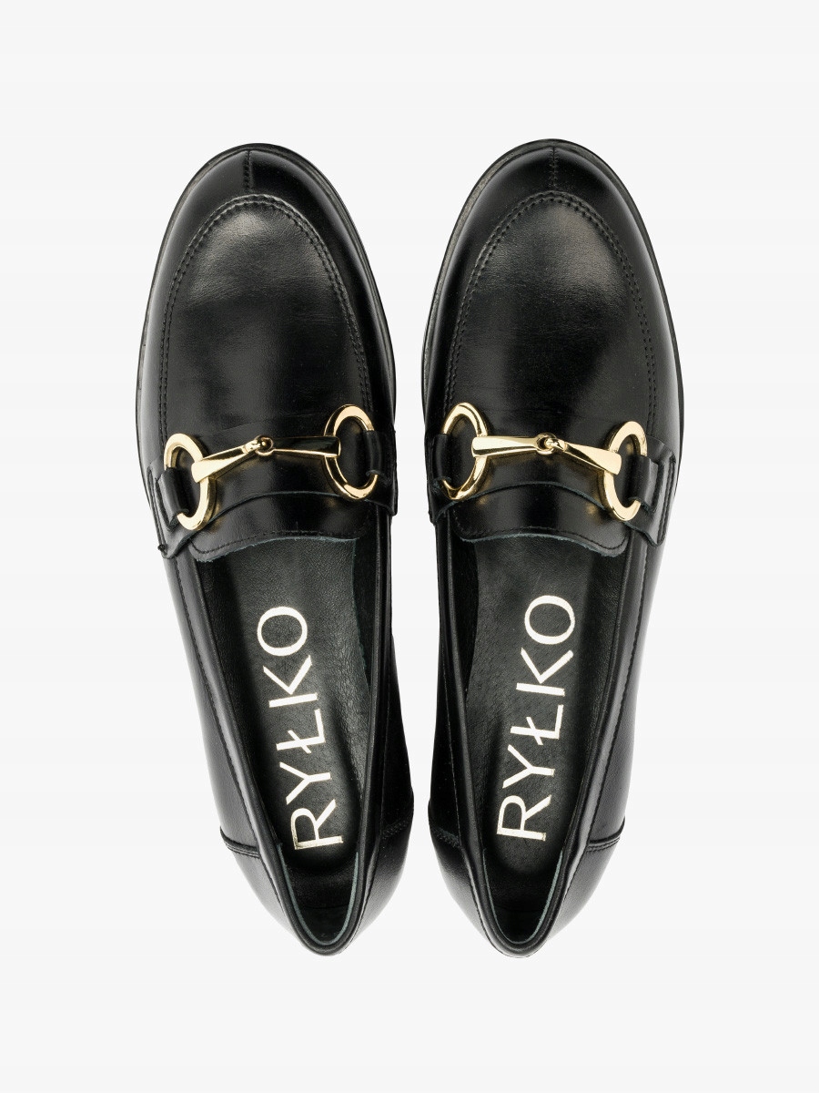 RYŁKO CZARNE MOKASYNY K2R32___ _313 36 Rozmiar 36