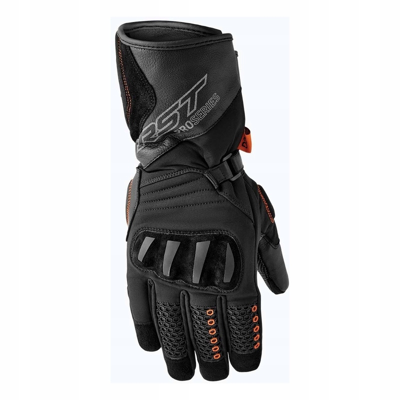 Motocyklové Rukavice Rst Pro Artic D3O Wp Black (s)