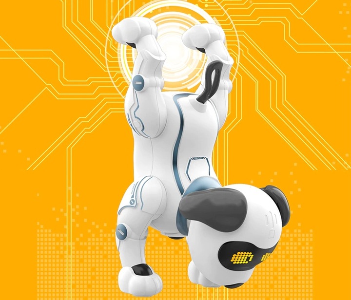 INTERAKTYWNY ROBO PIES ZDALNIE STEROWANY GŁOSEM PIESEK TAŃCZY CHODZI +PILOT Marka inna