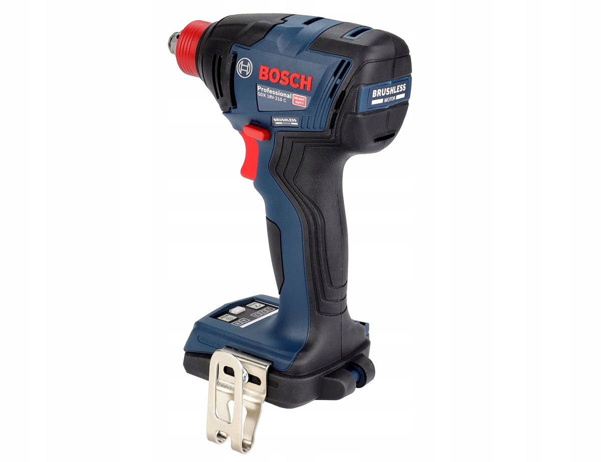 KLUCZ UDAROWY 210 Nm GDX 18V-210 C BOSCH korpus body Zasilanie akumulatorowe