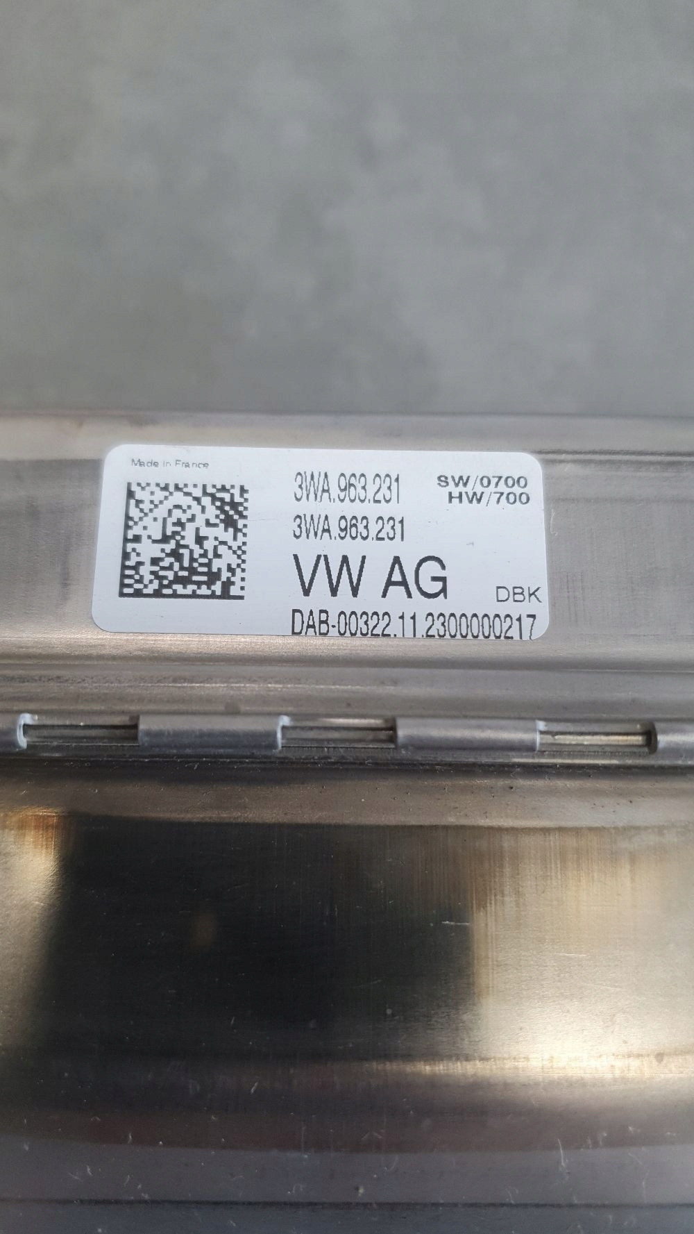Cupra Formentor WYMIENNIK CIEPLA ohřívač 3WA963231