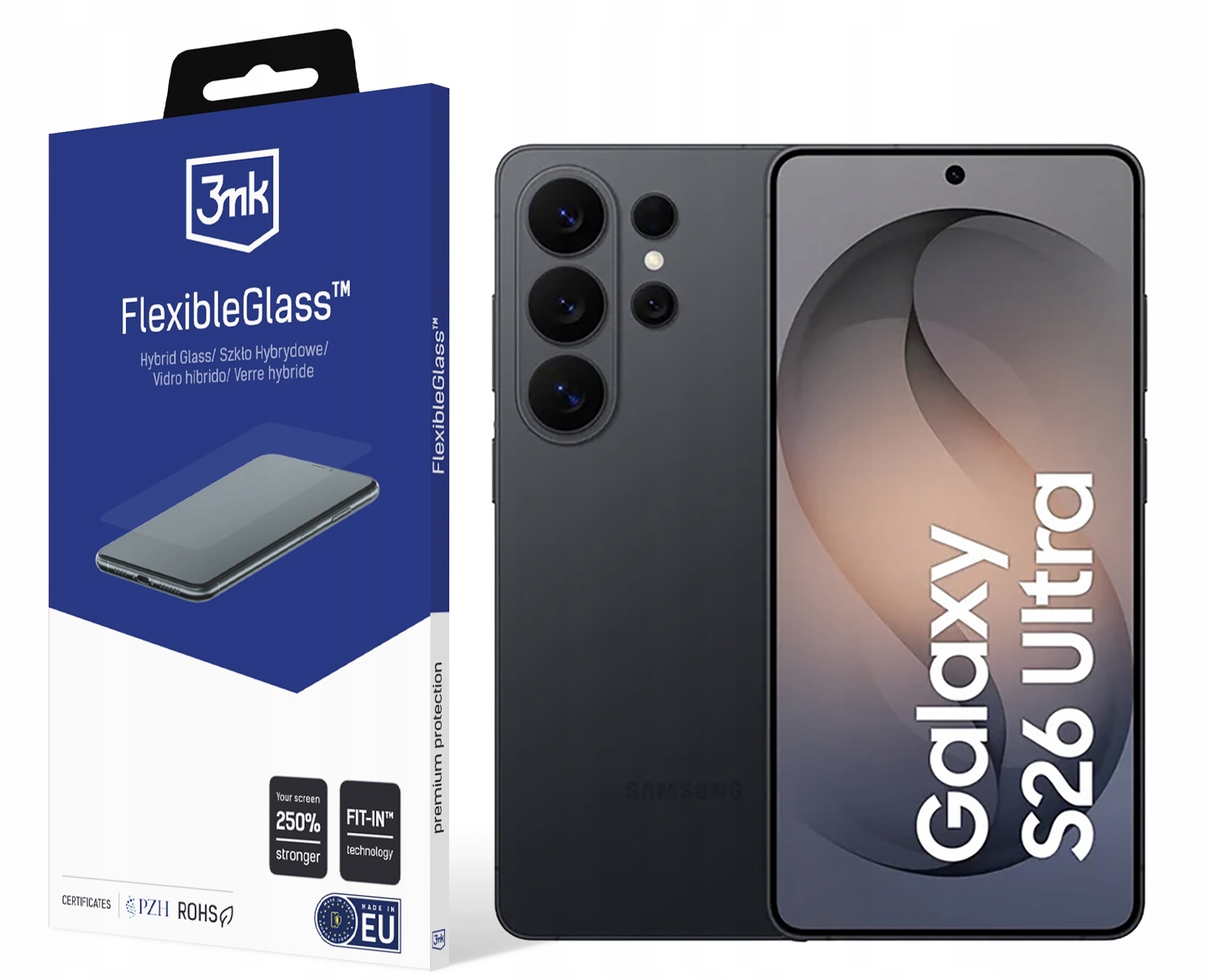 Hybridné sklo Flexibleglass 3MK pre Samusng Galaxy S26 Ultra