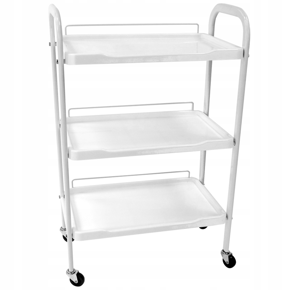 Stolek Kosmetický Pomocník 3 Police Pvc Kolečka